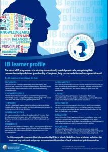 IB learner profile